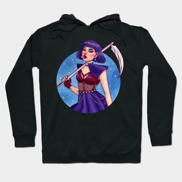 Girl Gang Sailor Saturn Hoodie by imawonder